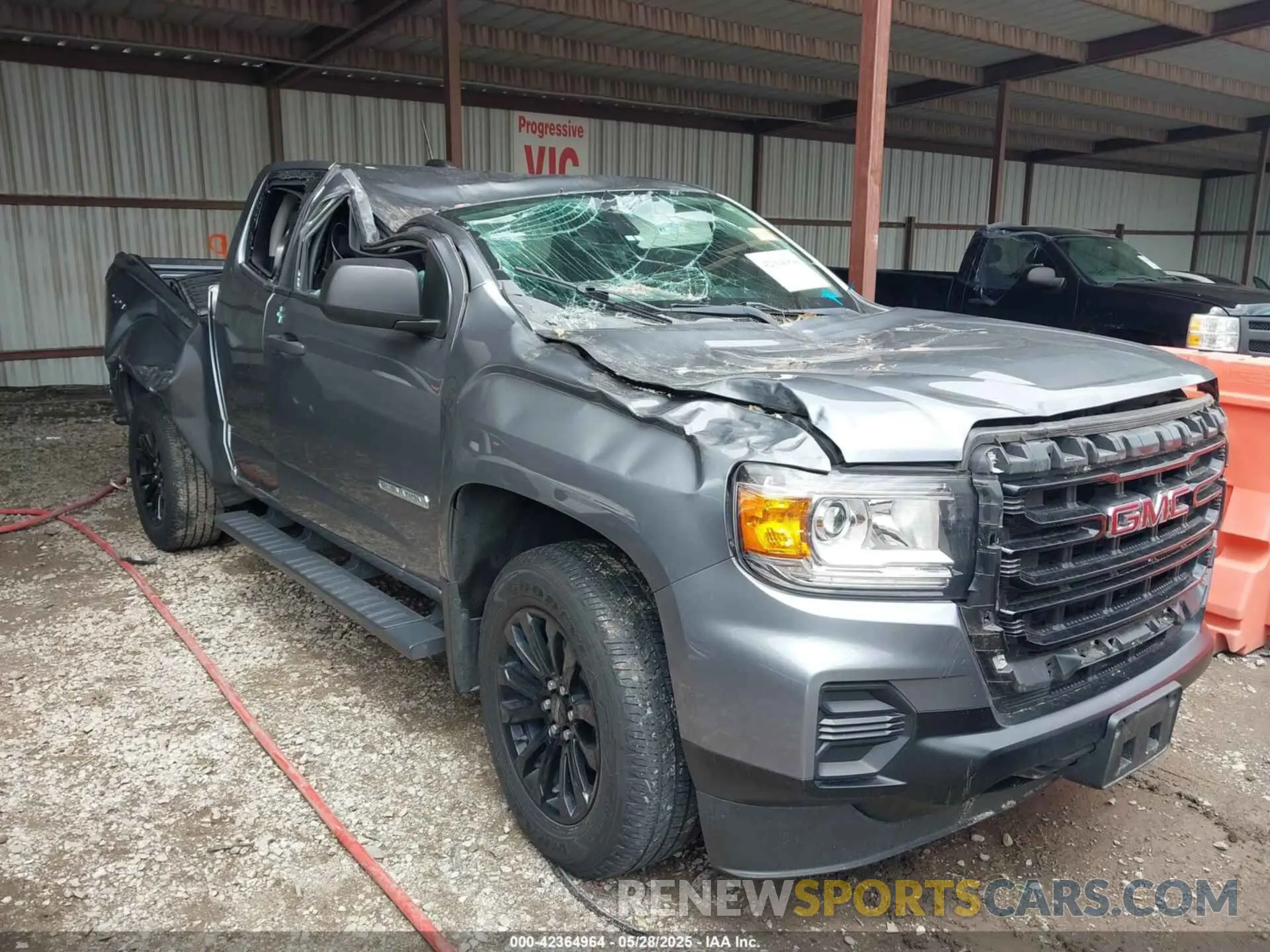 1 Photograph of a damaged car 1GTH6BEN6N1203770 GMC CANYON 2022