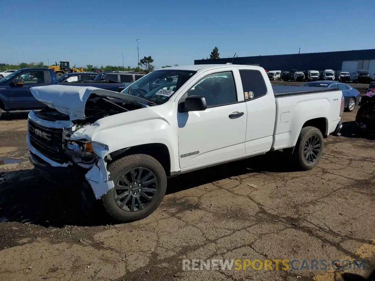 1 Photograph of a damaged car 1GTH6BENXN1295708 GMC CANYON 2022