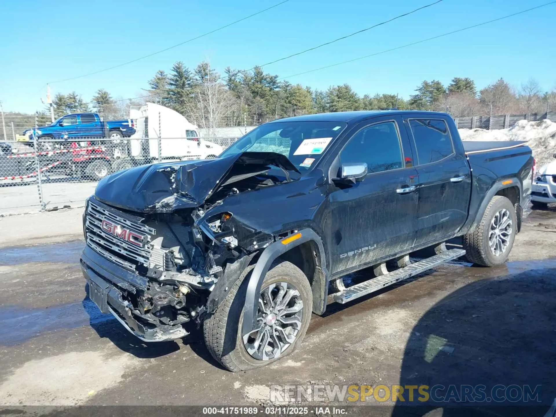 2 Фотография поврежденного автомобиля 1GTP6FEK8P1263495 GMC CANYON 2023