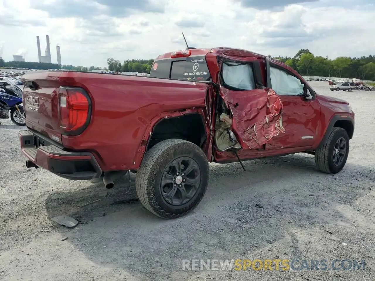 3 Фотография поврежденного автомобиля 1GTP5BEK0R1114660 GMC CANYON 2024
