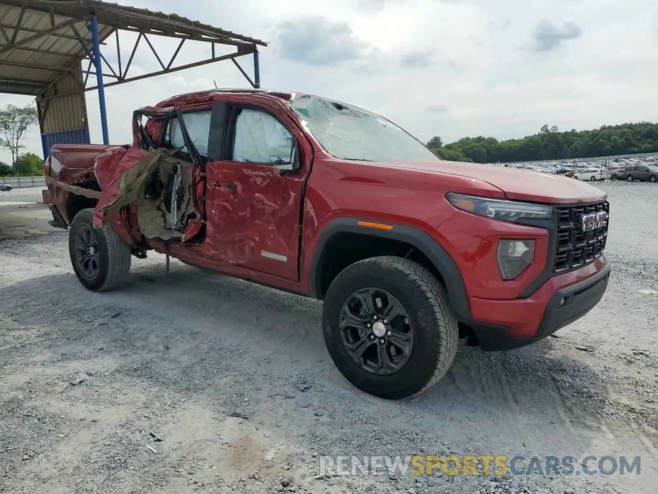 4 Фотография поврежденного автомобиля 1GTP5BEK0R1114660 GMC CANYON 2024
