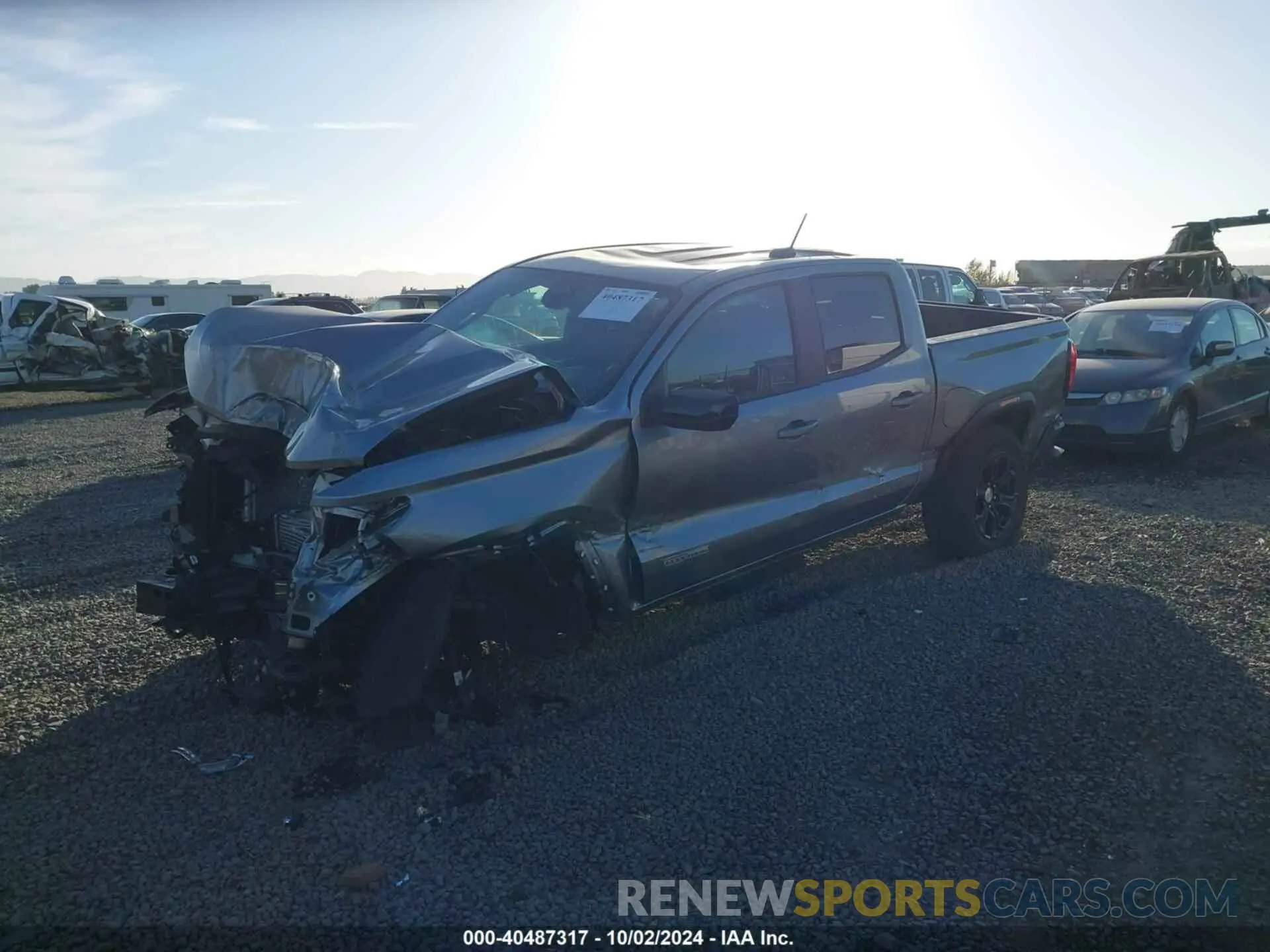 2 Фотография поврежденного автомобиля 1GTP5BEK0R1129742 GMC CANYON 2024
