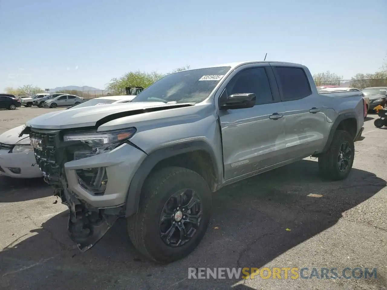 1 Photograph of a damaged car 1GTP6BEK0R1145209 GMC CANYON 2024