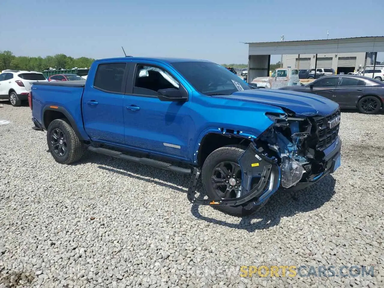 4 Photograph of a damaged car 1GTP6BEK2R1259194 GMC CANYON 2024
