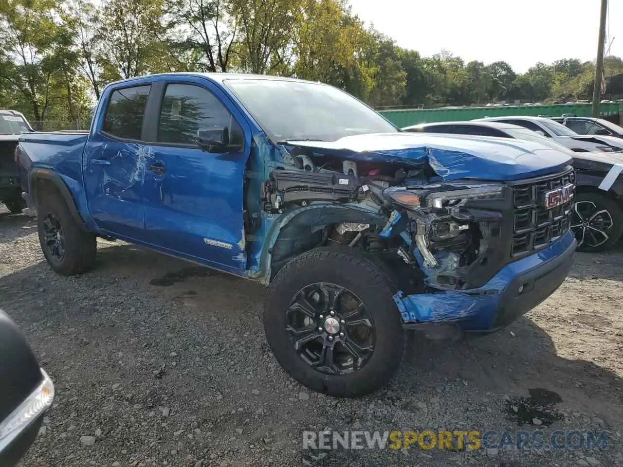 4 Photograph of a damaged car 1GTP6BEK7R1124406 GMC CANYON 2024