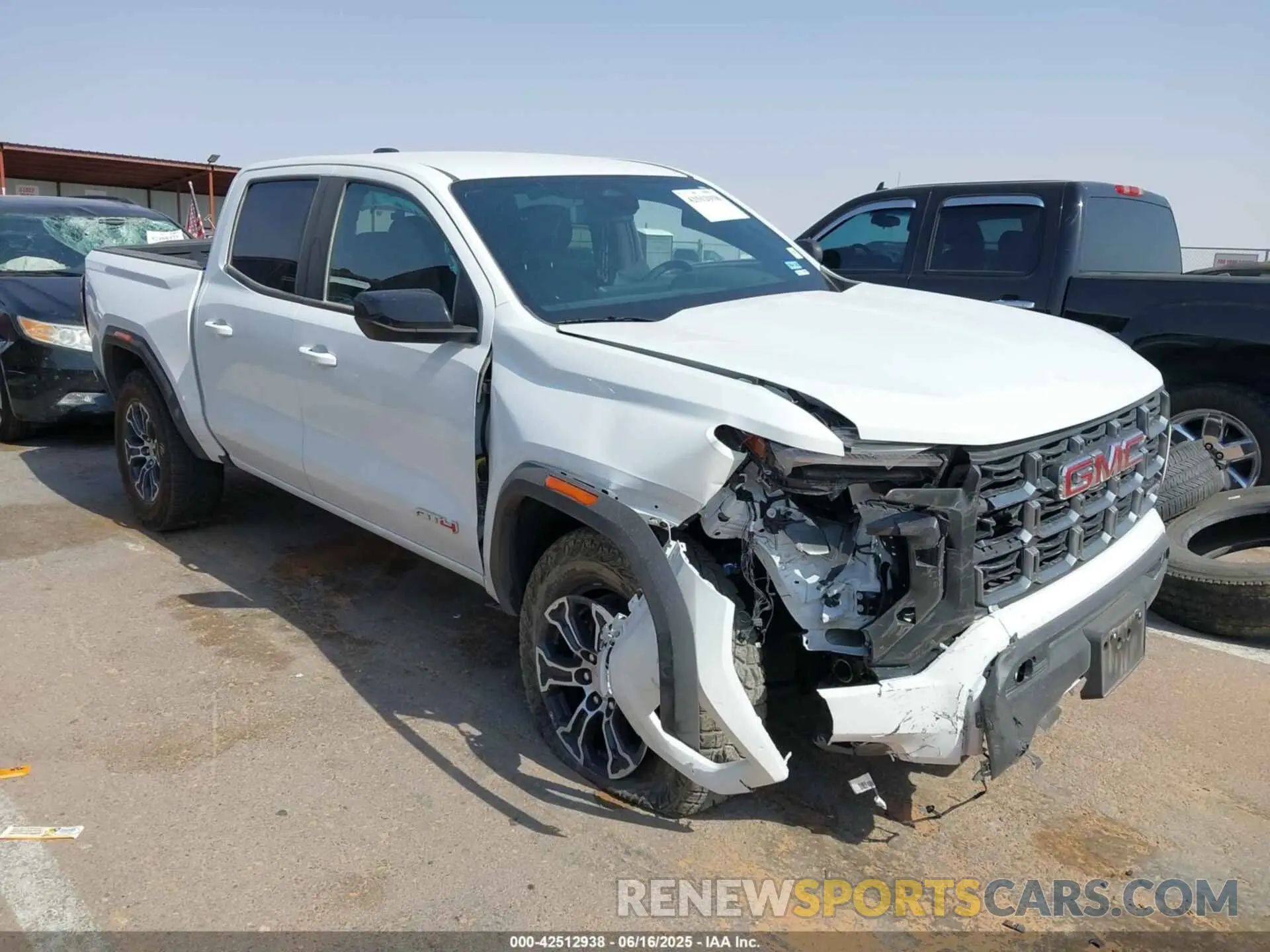 1 Photograph of a damaged car 1GTP6DEK4R1247026 GMC CANYON 2024