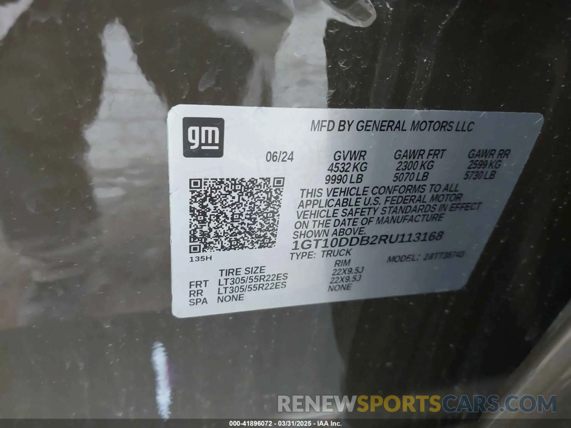 9 Photograph of a damaged car 1GT10DDB2RU113168 GMC HUMMER EV PICKUP 2024