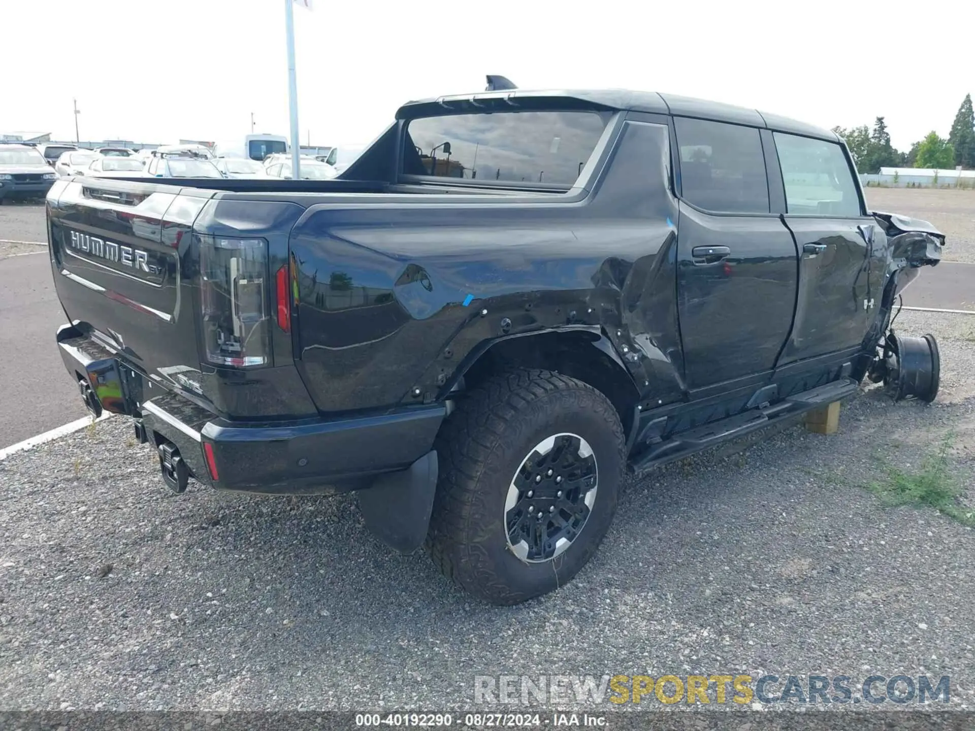 4 Photograph of a damaged car 1GT40DDA3RU108940 GMC HUMMER EV PICKUP 2024