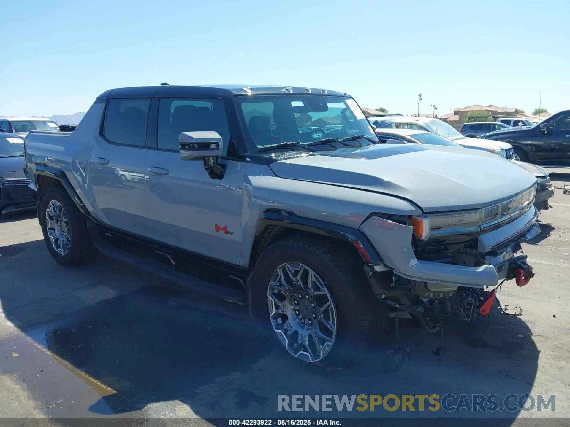 1 Photograph of a damaged car 1GT40DDB4SU112154 GMC HUMMER EV PICKUP 2025