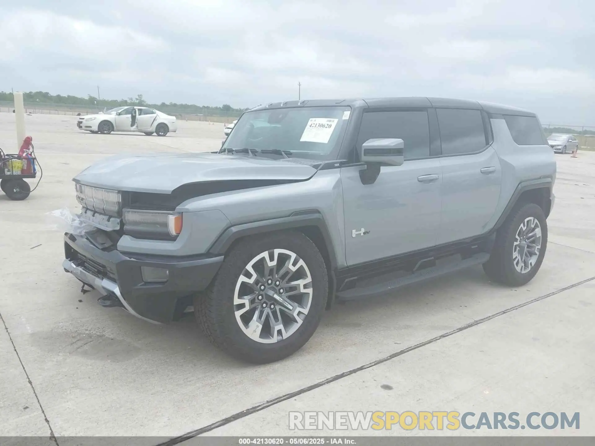 2 Фотография поврежденного автомобиля 1GKB0RDC3SU102040 GMC HUMMER EV SUV 2025