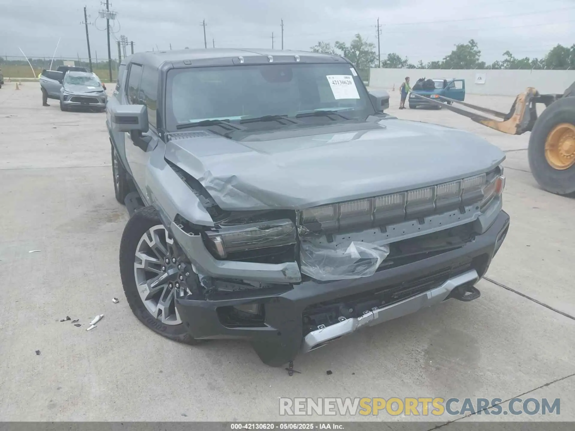 6 Фотография поврежденного автомобиля 1GKB0RDC3SU102040 GMC HUMMER EV SUV 2025