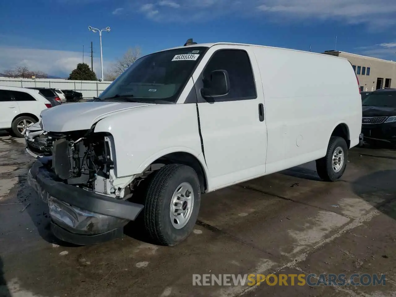 1 Фотография поврежденного автомобиля 1GTW7AFGXL1264289 GMC SAVANA 2020