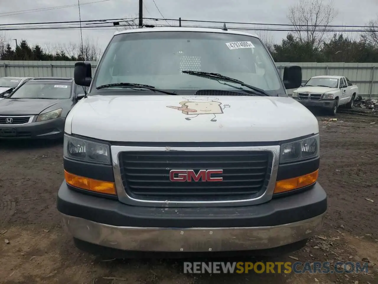 5 Photograph of a damaged car 1GTW7AFP2M1213659 GMC SAVANA 2021