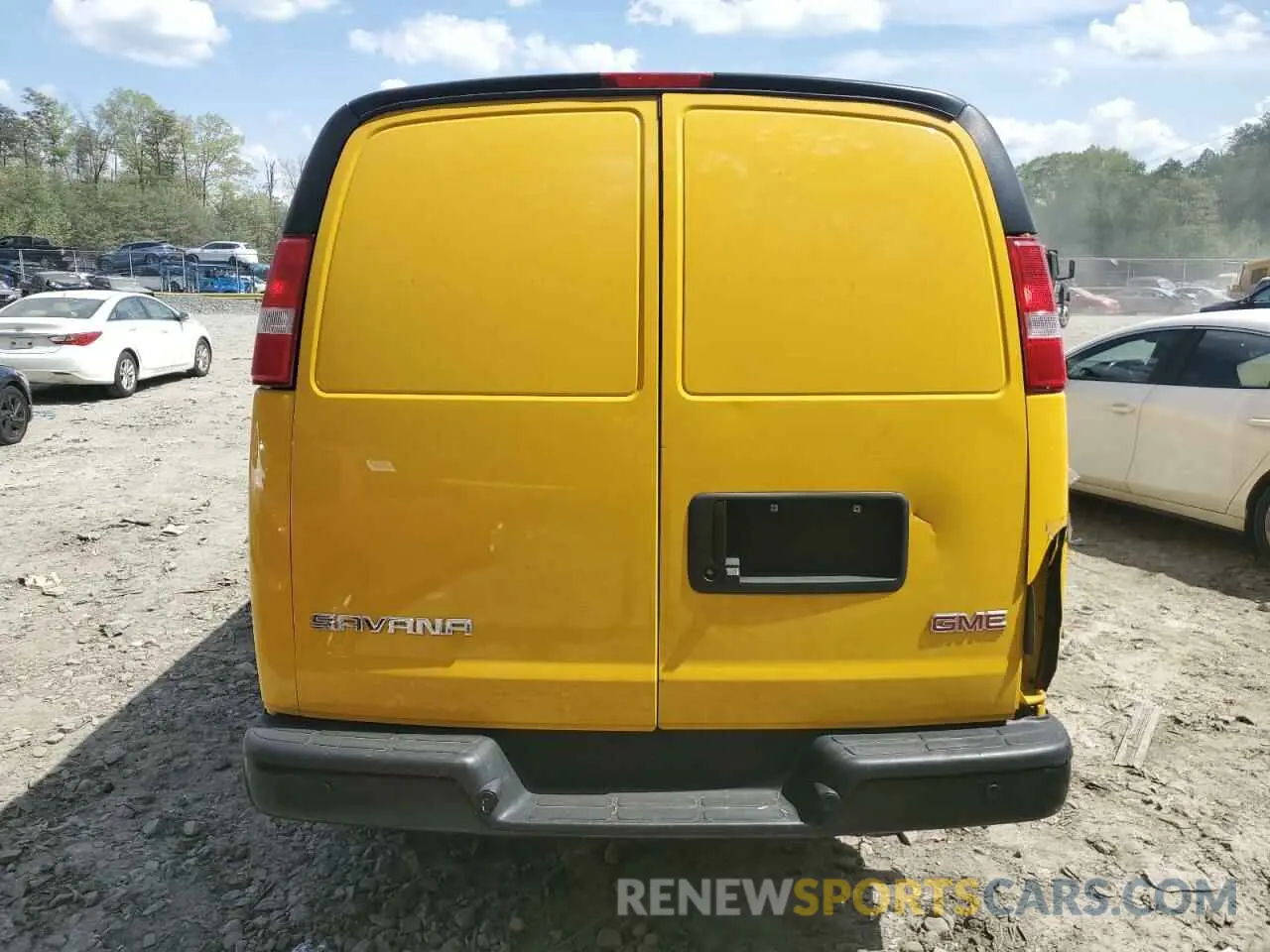 6 Фотография поврежденного автомобиля 1GTW7AFP4M1176601 GMC SAVANA 2021