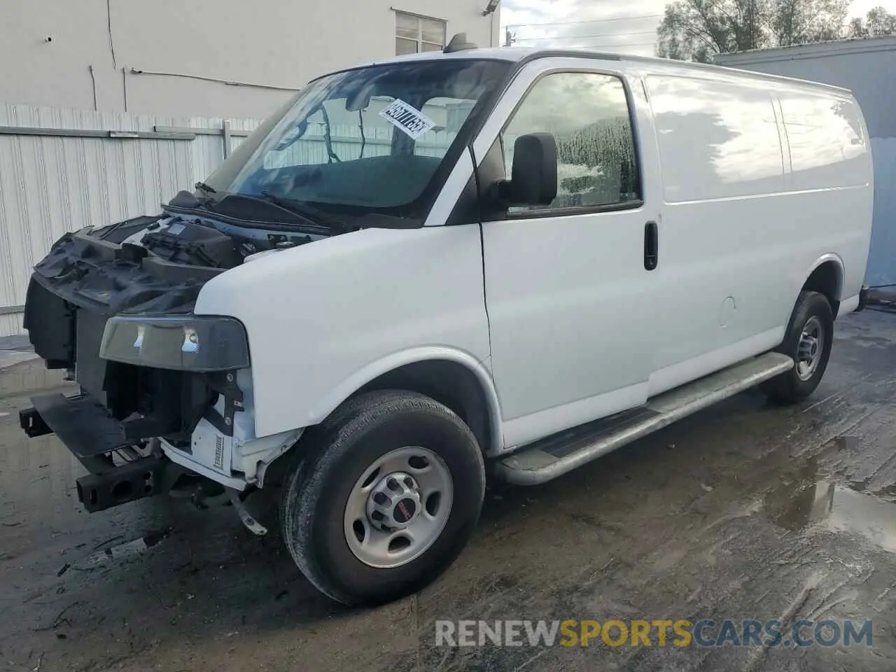 1 Photograph of a damaged car 1GTW7AFP6N1143245 GMC SAVANA 2022