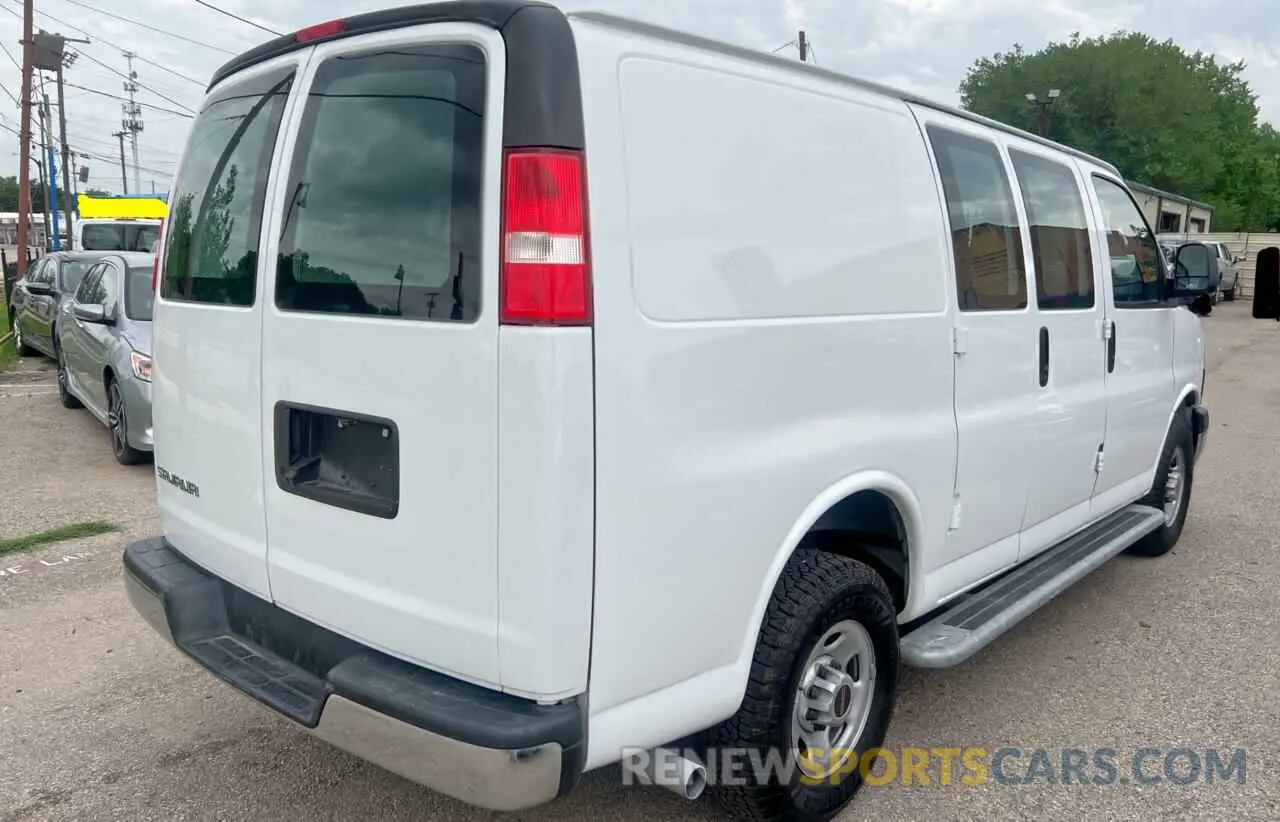 4 Фотография поврежденного автомобиля 1GTW7AFP6N1143424 GMC SAVANA 2022