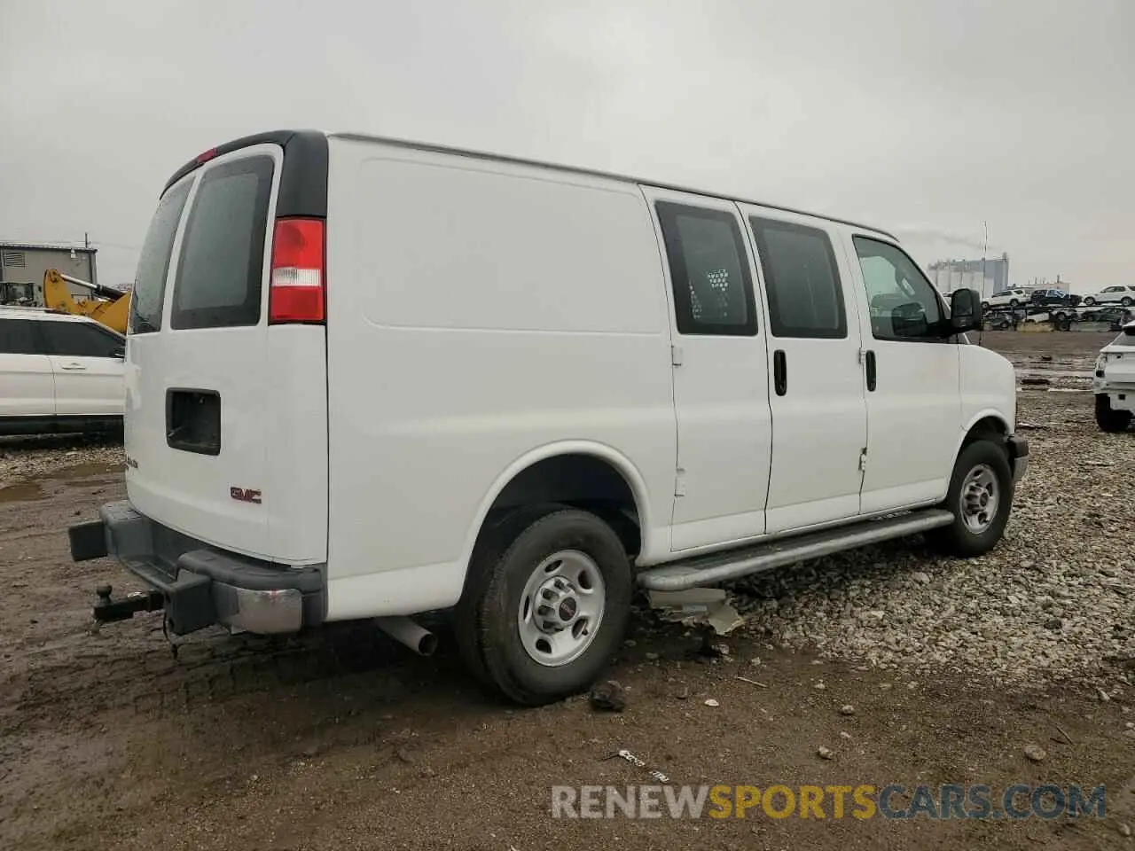 3 Фотография поврежденного автомобиля 1GTW7AFP8N1147653 GMC SAVANA 2022