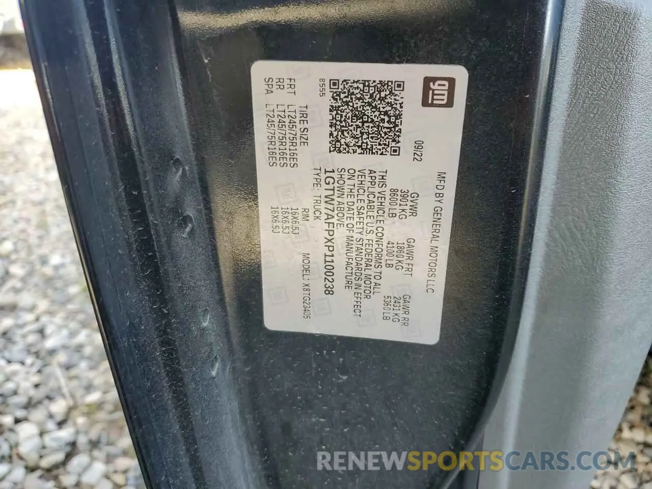 14 Фотография поврежденного автомобиля 1GTW7AFPXP1100238 GMC SAVANA 2023