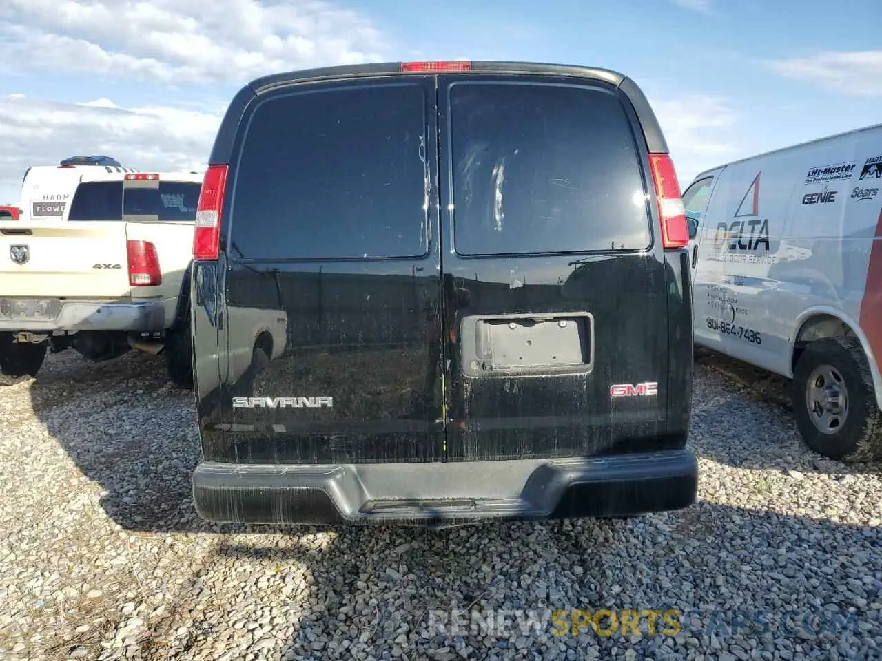 6 Фотография поврежденного автомобиля 1GTW7AFPXP1100238 GMC SAVANA 2023