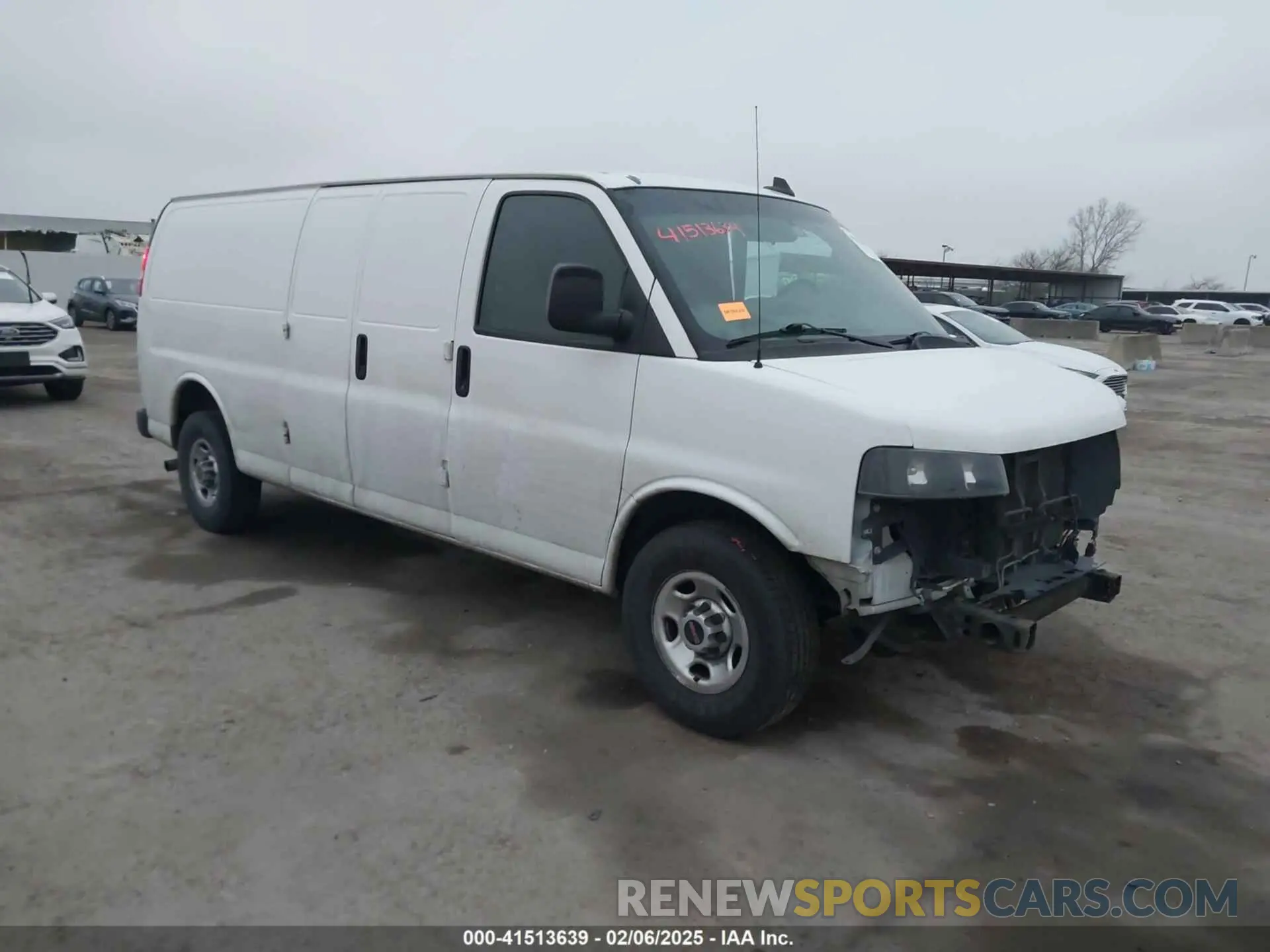 1 Photograph of a damaged car 1GTZ7HFG0L1193707 GMC SAVANA CARGO 2020