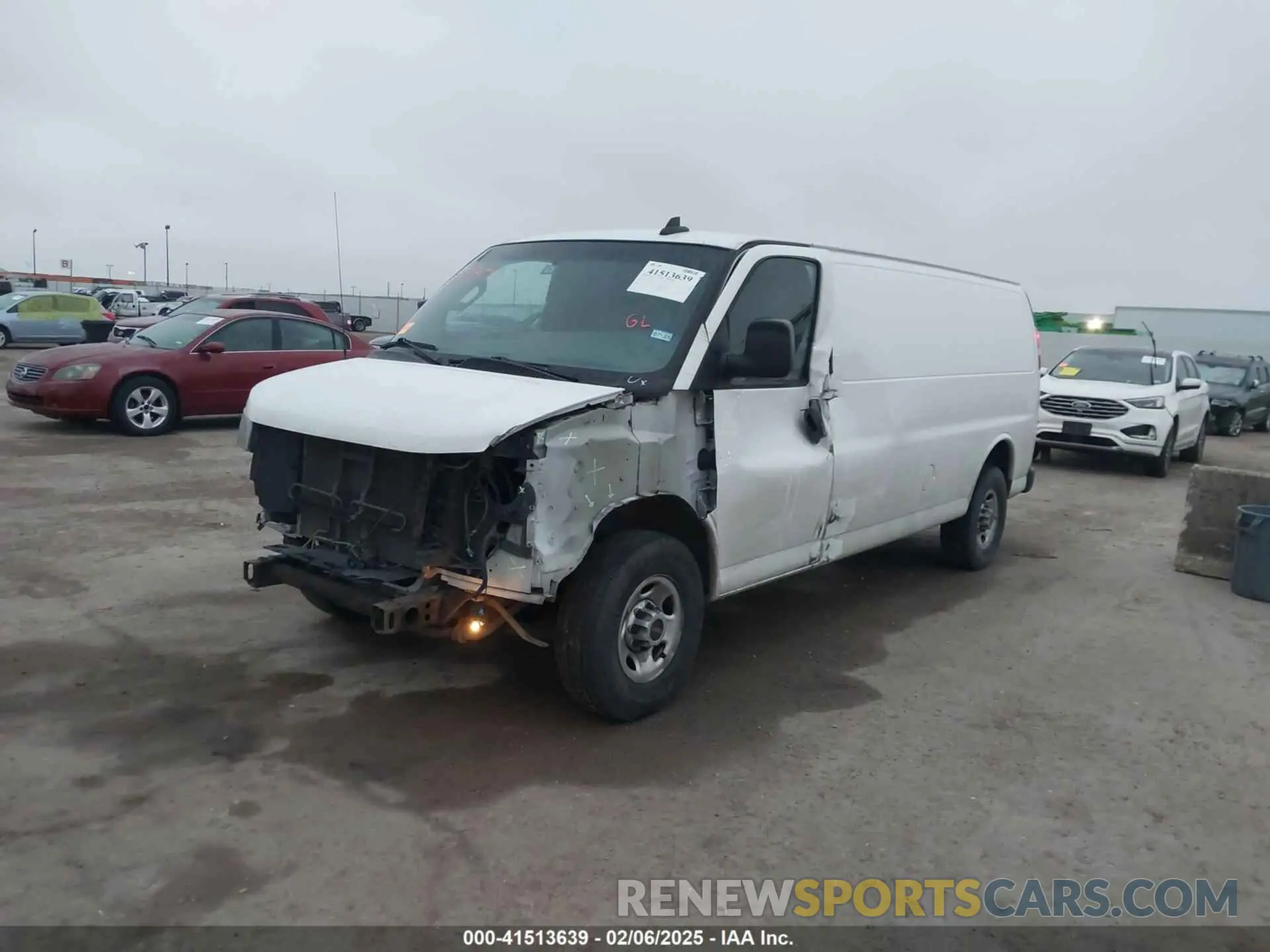 2 Photograph of a damaged car 1GTZ7HFG0L1193707 GMC SAVANA CARGO 2020