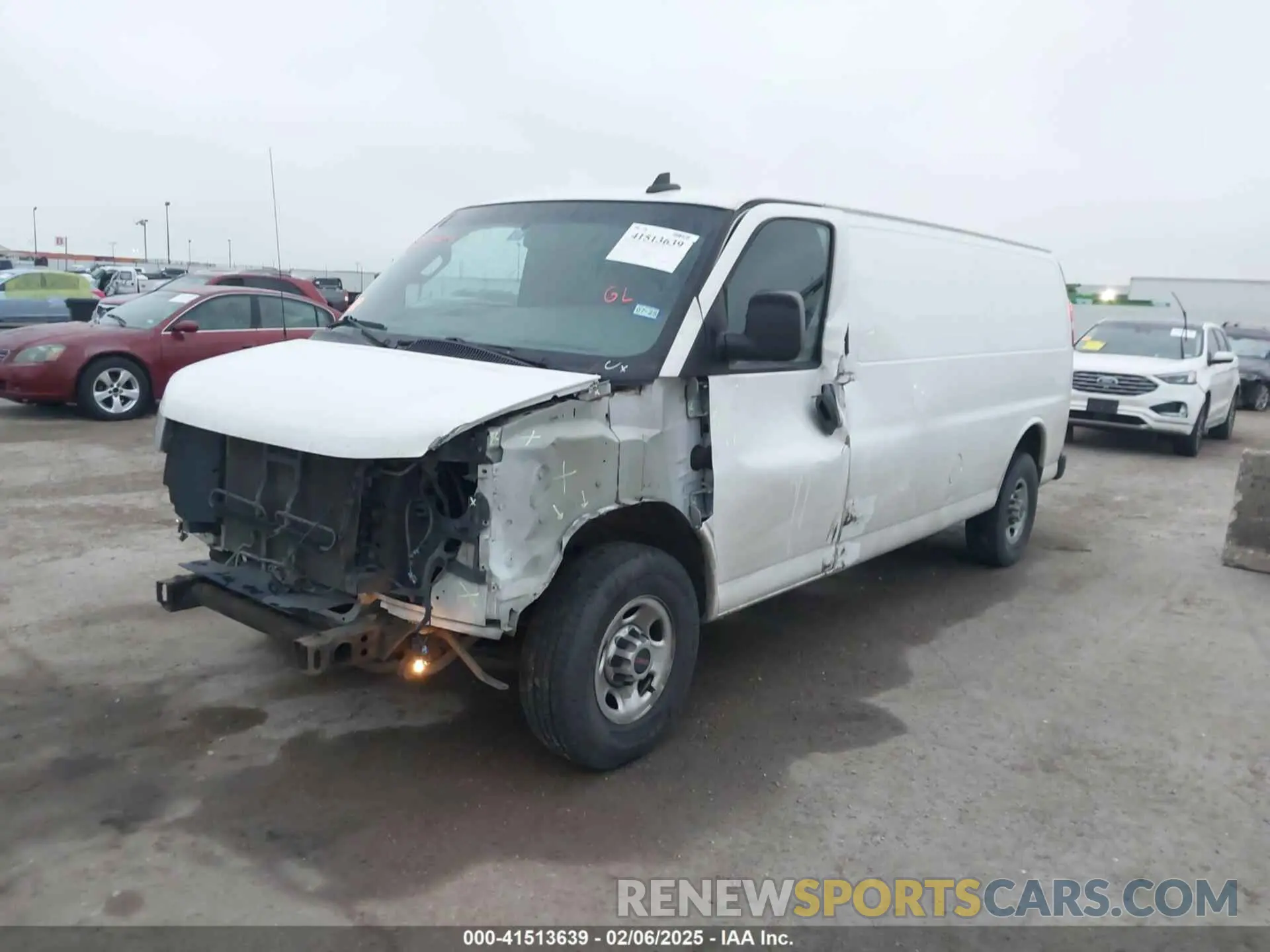 6 Photograph of a damaged car 1GTZ7HFG0L1193707 GMC SAVANA CARGO 2020