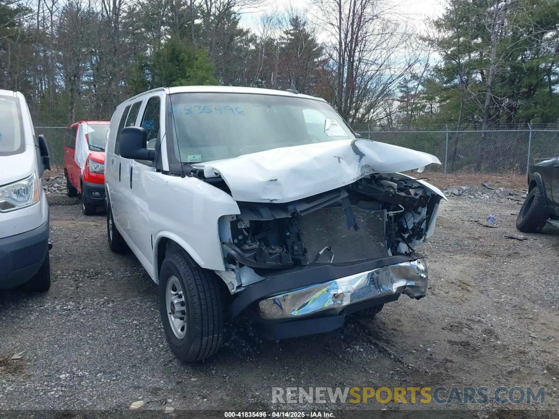 6 Photograph of a damaged car 1GTW7AF72M1191484 GMC SAVANA CARGO 2021