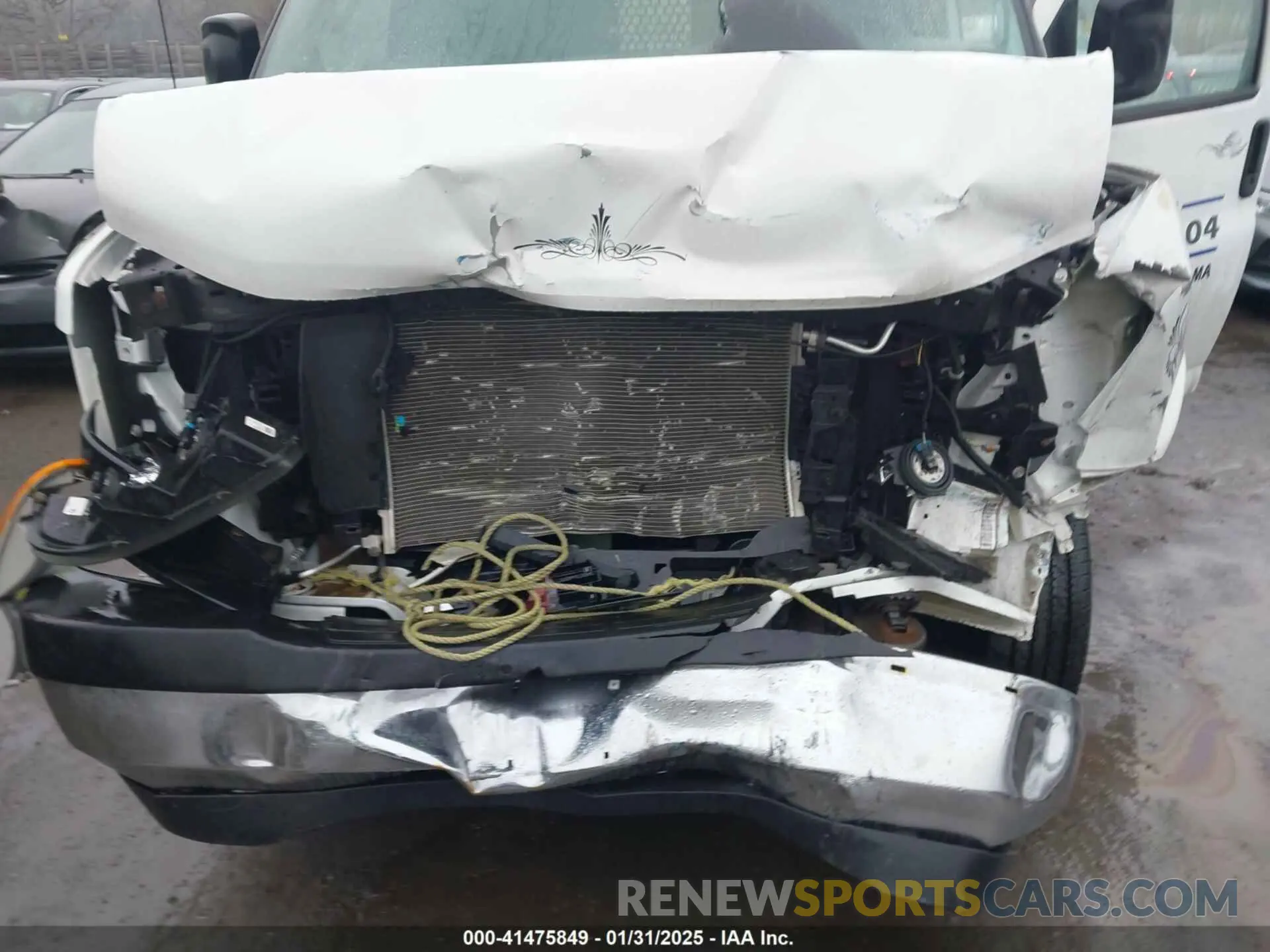 10 Photograph of a damaged car 1GTW7AFP5M1213087 GMC SAVANA CARGO 2021