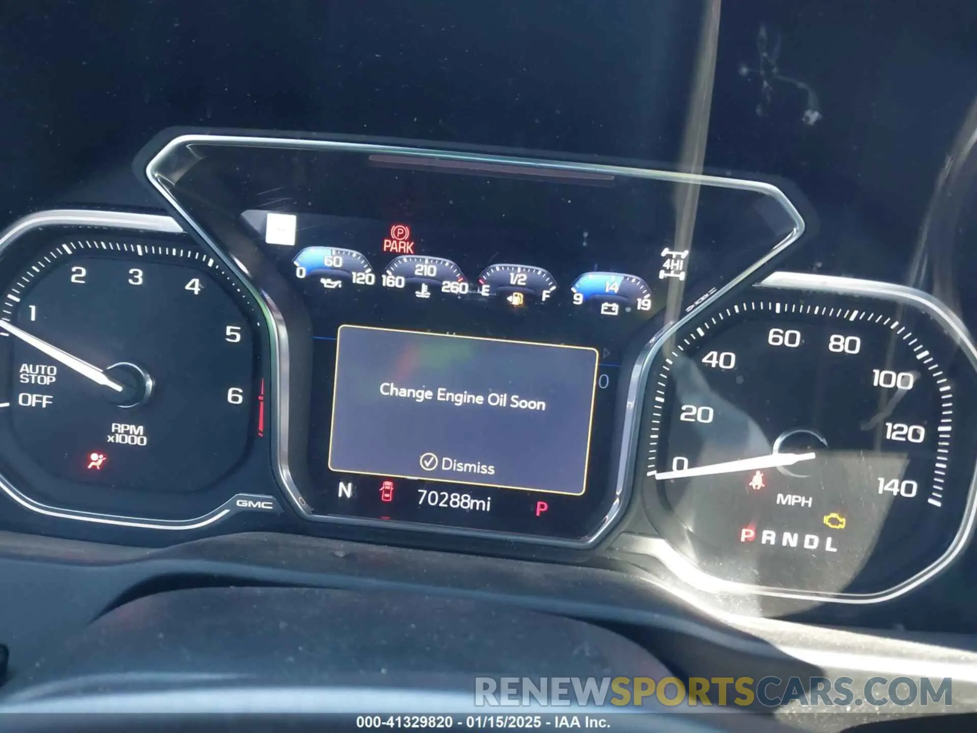 7 Photograph of a damaged car 1GTR9EED2KZ374601 GMC SIERRA 1500 2019