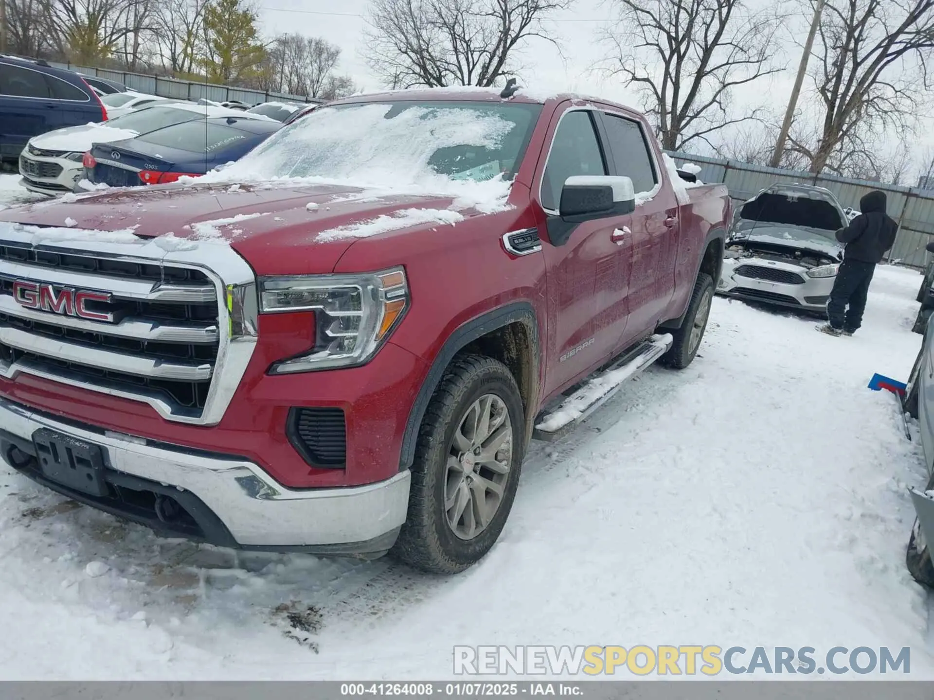 2 Photograph of a damaged car 1GTU9BED3KZ278758 GMC SIERRA 1500 2019