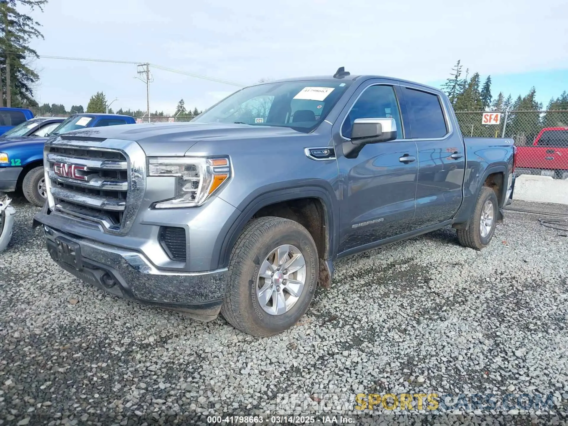 2 Photograph of a damaged car 1GTU9BED7KZ315875 GMC SIERRA 1500 2019