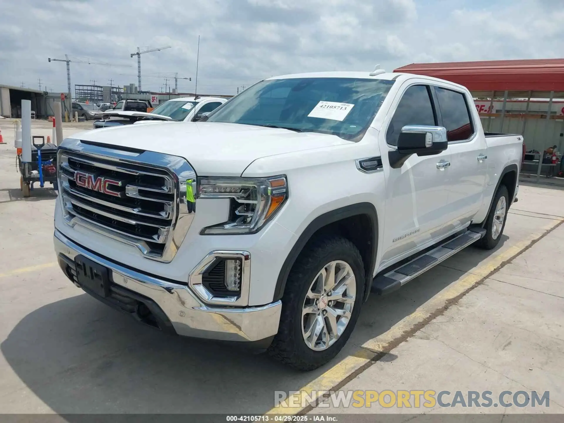 2 Photograph of a damaged car 3GTU9DED4KG197425 GMC SIERRA 1500 2019