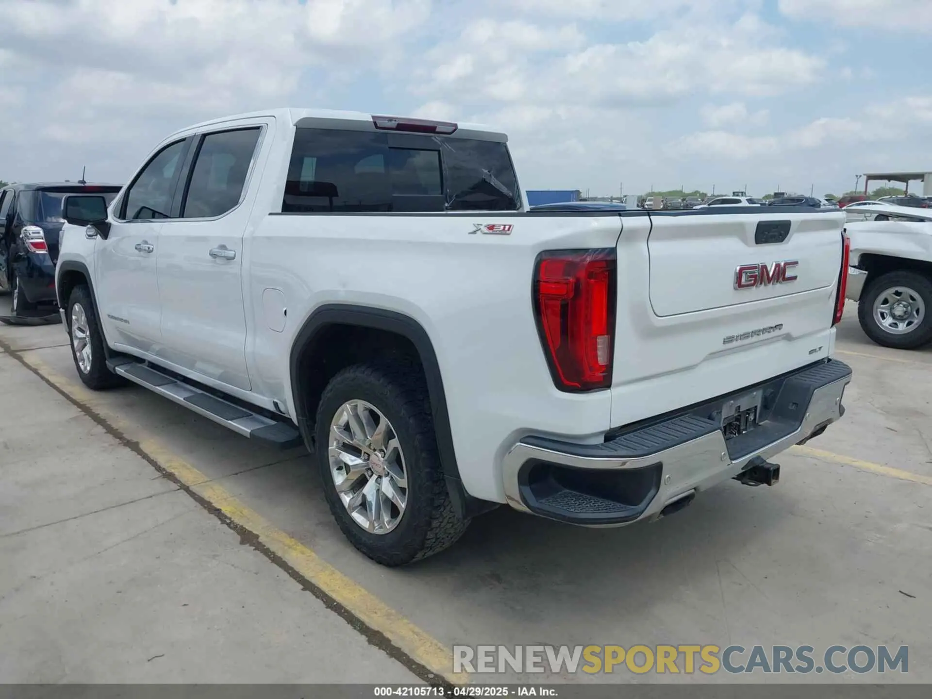 3 Photograph of a damaged car 3GTU9DED4KG197425 GMC SIERRA 1500 2019