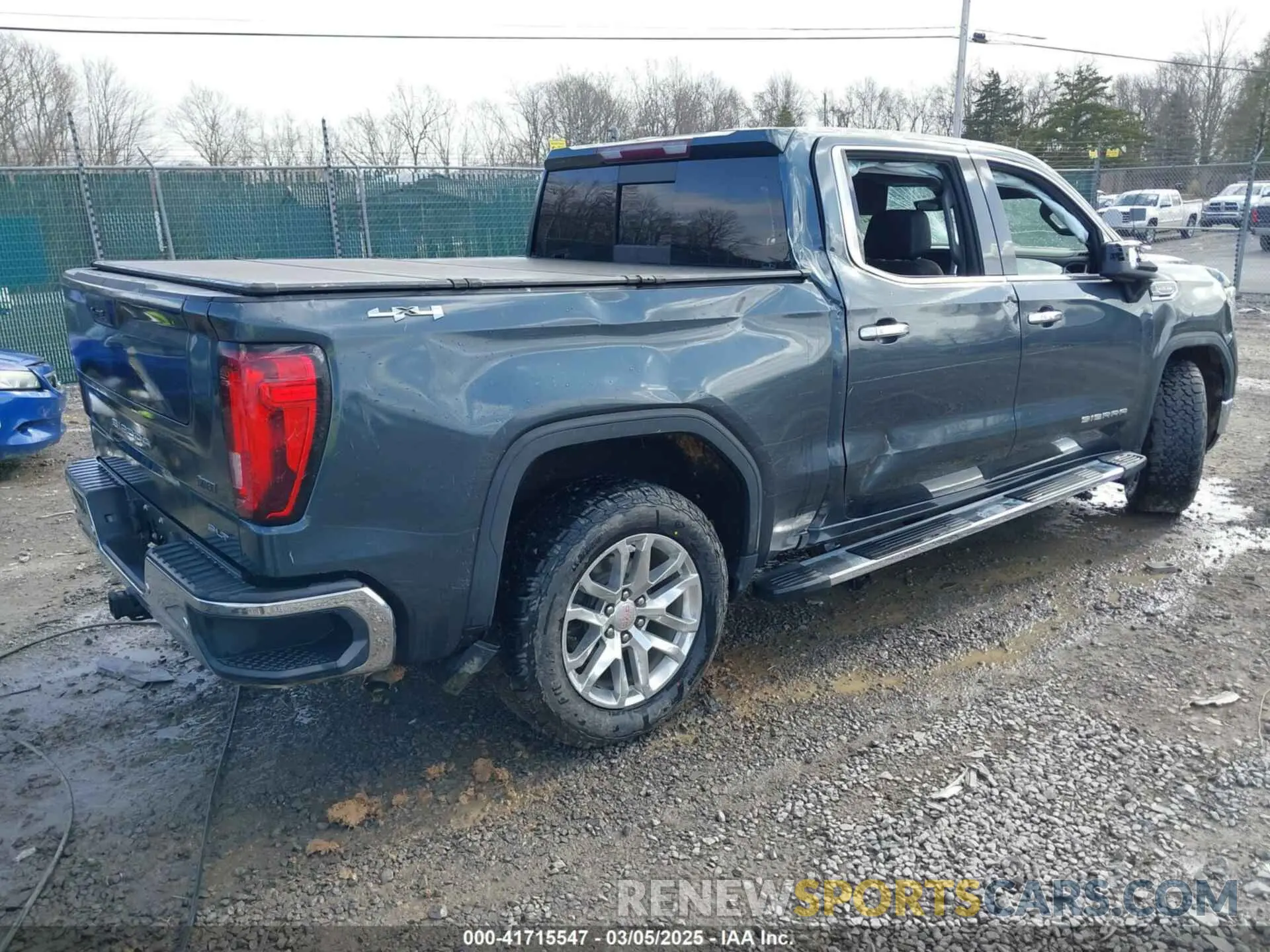 4 Фотография поврежденного автомобиля 3GTU9DED6KG226228 GMC SIERRA 1500 2019