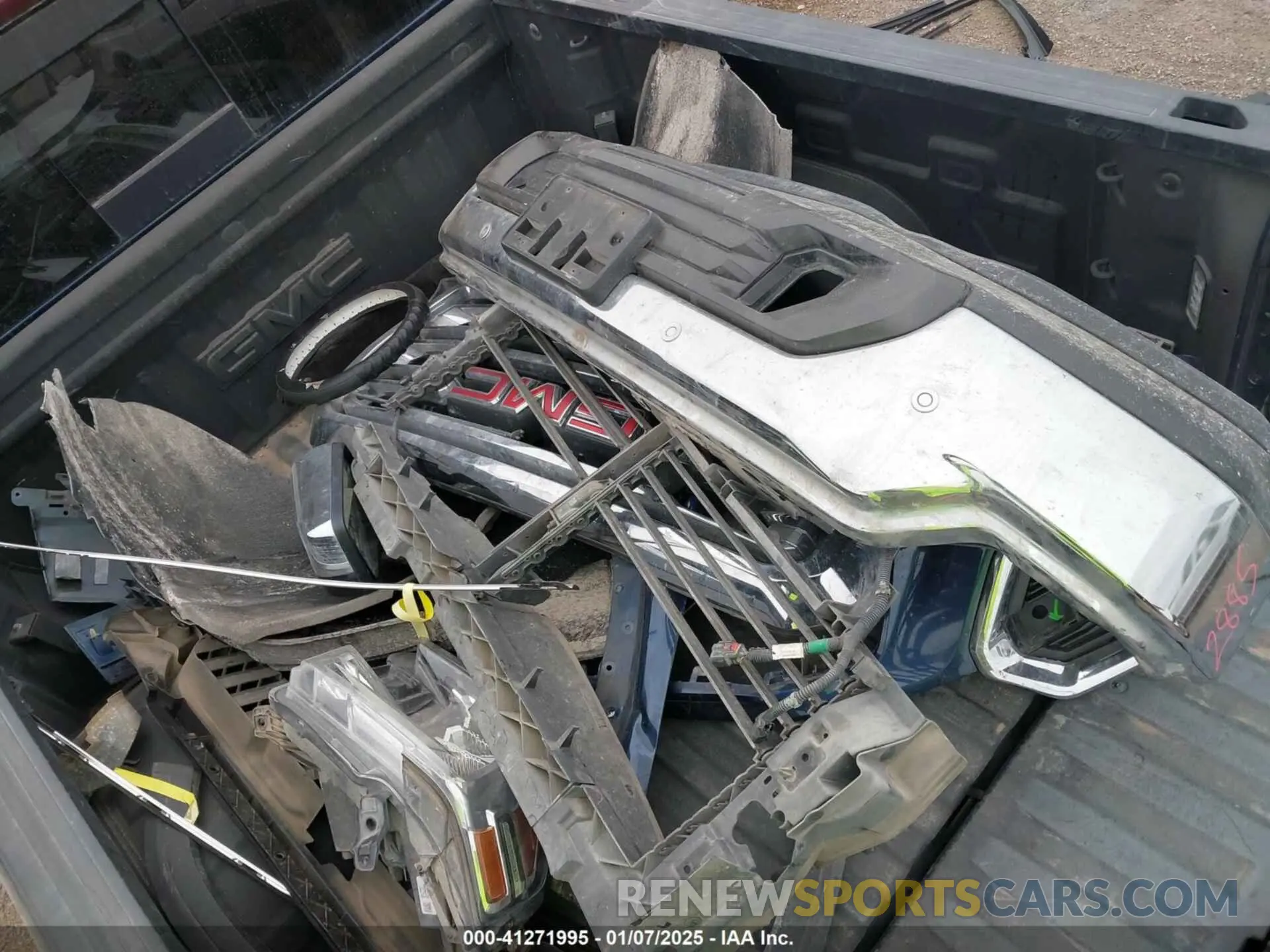 12 Photograph of a damaged car 3GTU9DED9KG187067 GMC SIERRA 1500 2019