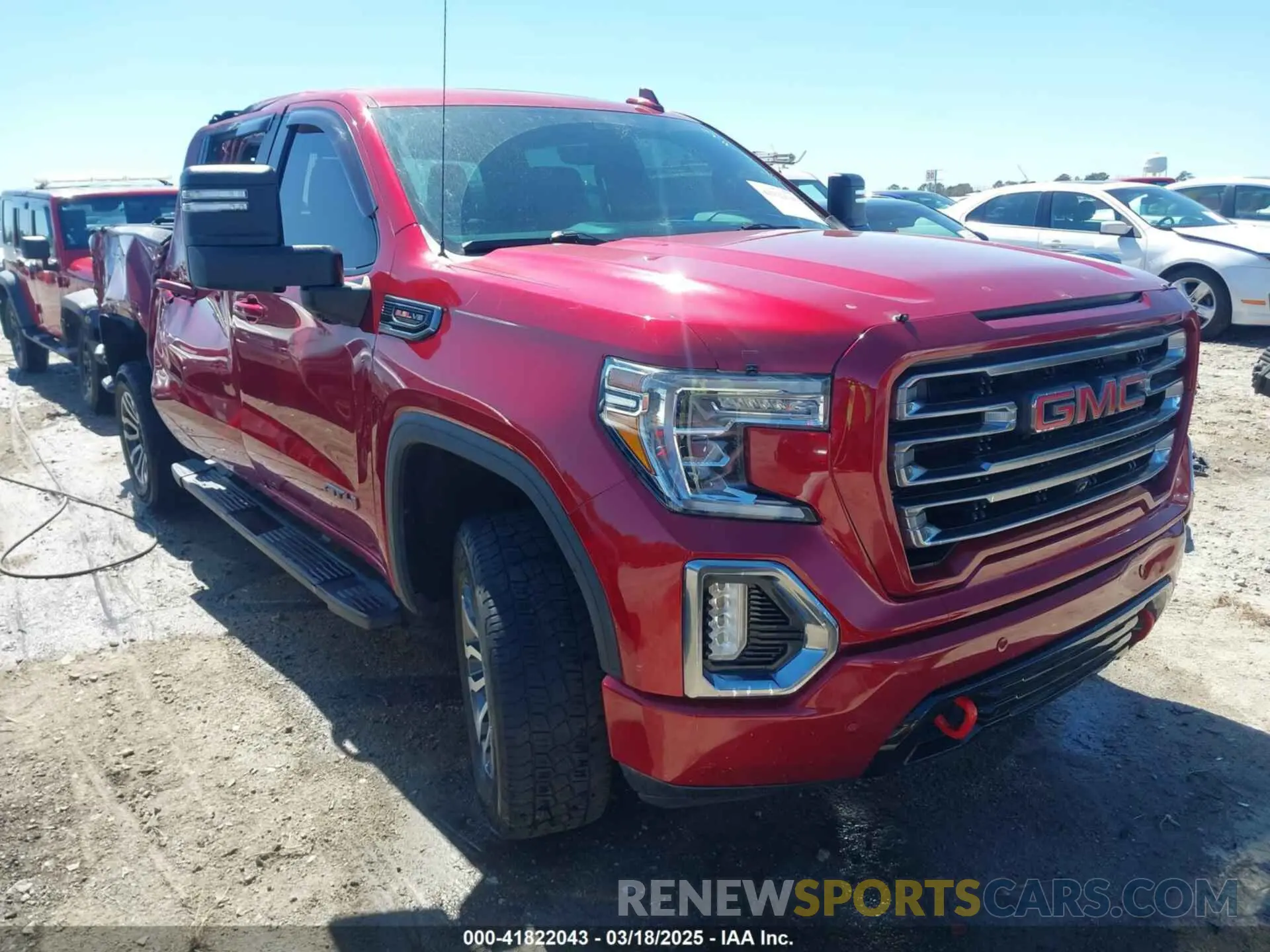 1 Photograph of a damaged car 1GTP9EEL7LZ301773 GMC SIERRA 1500 2020