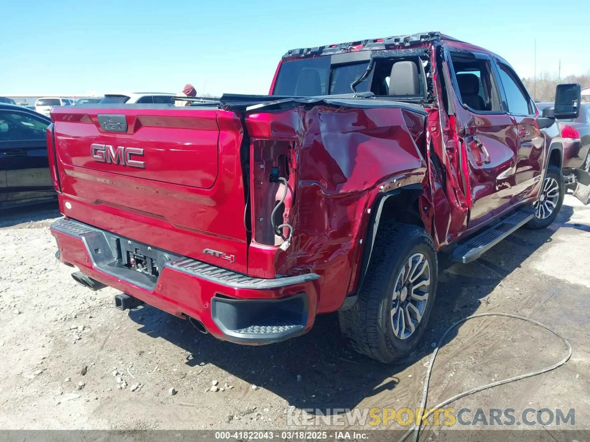 4 Photograph of a damaged car 1GTP9EEL7LZ301773 GMC SIERRA 1500 2020