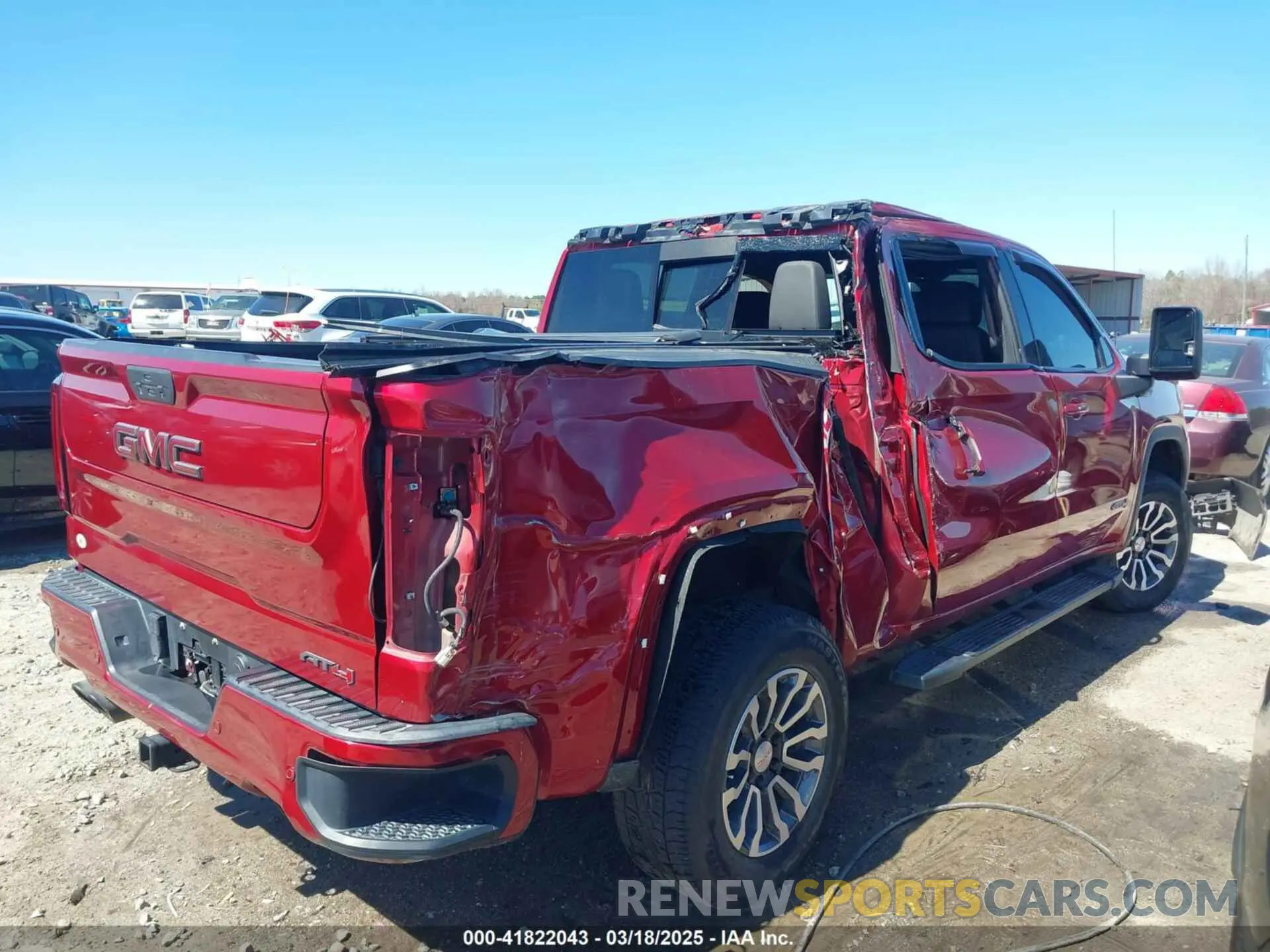 6 Photograph of a damaged car 1GTP9EEL7LZ301773 GMC SIERRA 1500 2020