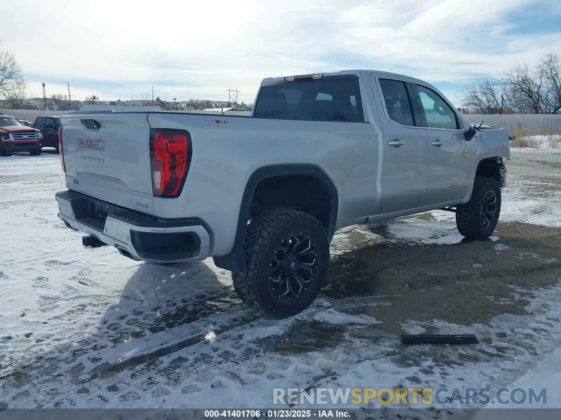 4 Фотография поврежденного автомобиля 1GTR9BED9LZ208043 GMC SIERRA 1500 2020