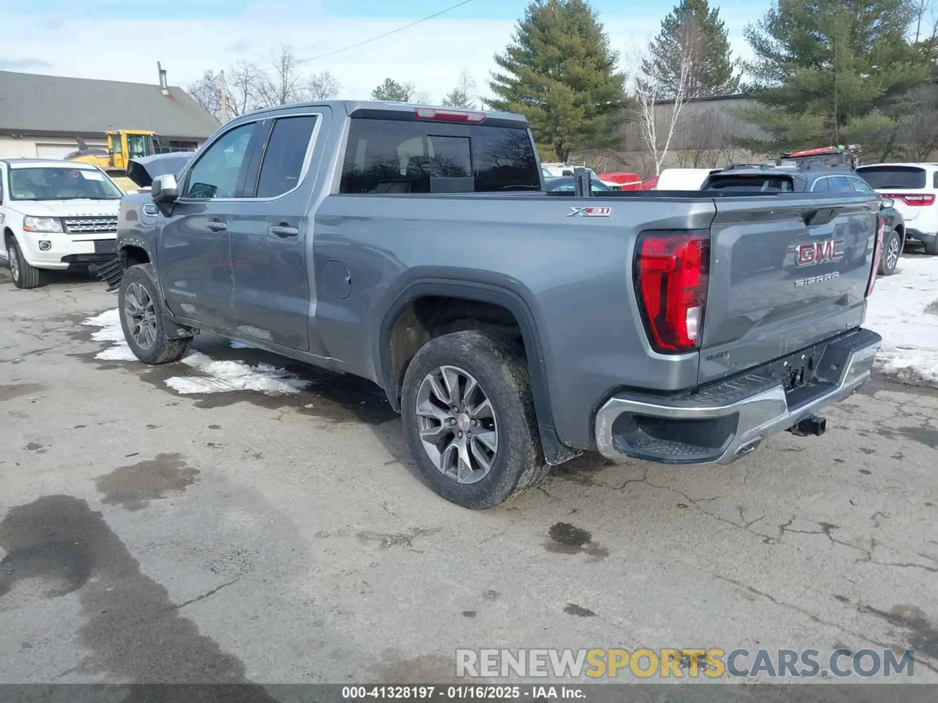 3 Фотография поврежденного автомобиля 1GTR9BEDXLZ215020 GMC SIERRA 1500 2020