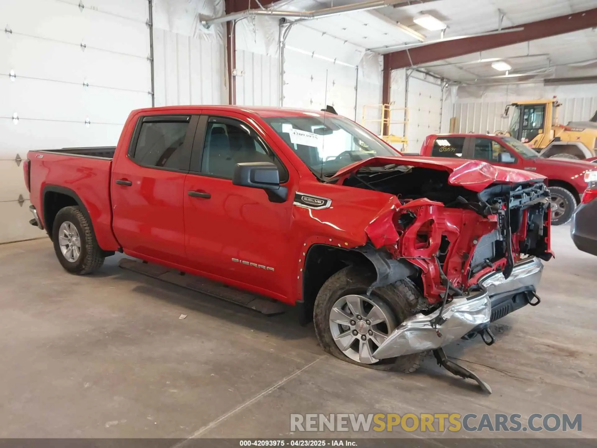 1 Photograph of a damaged car 1GTU9AEFXLZ119667 GMC SIERRA 1500 2020
