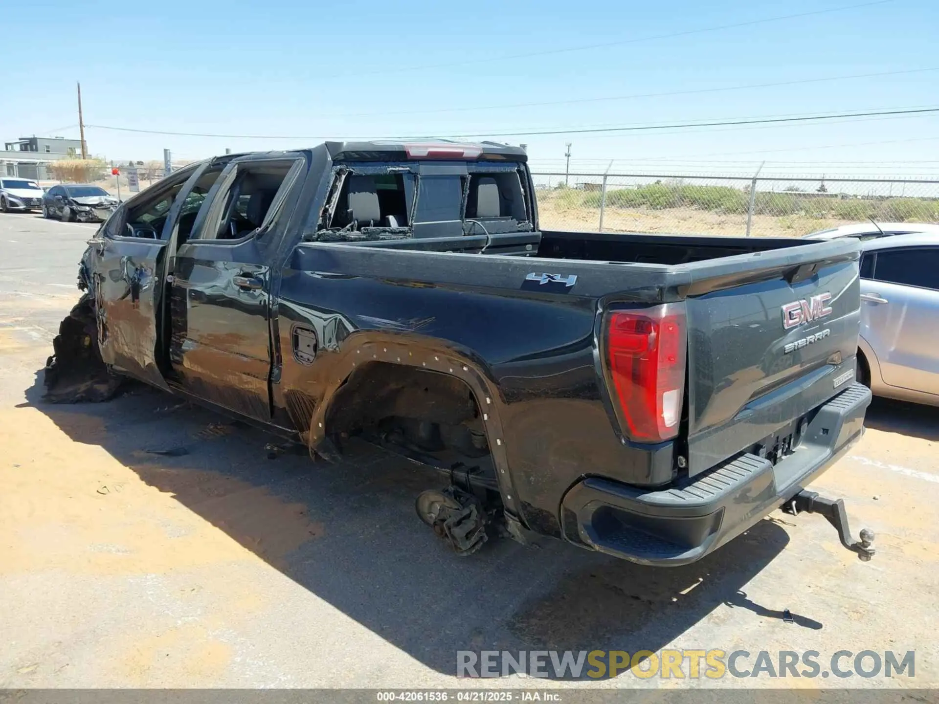 3 Photograph of a damaged car 1GTU9CEDXLZ123776 GMC SIERRA 1500 2020