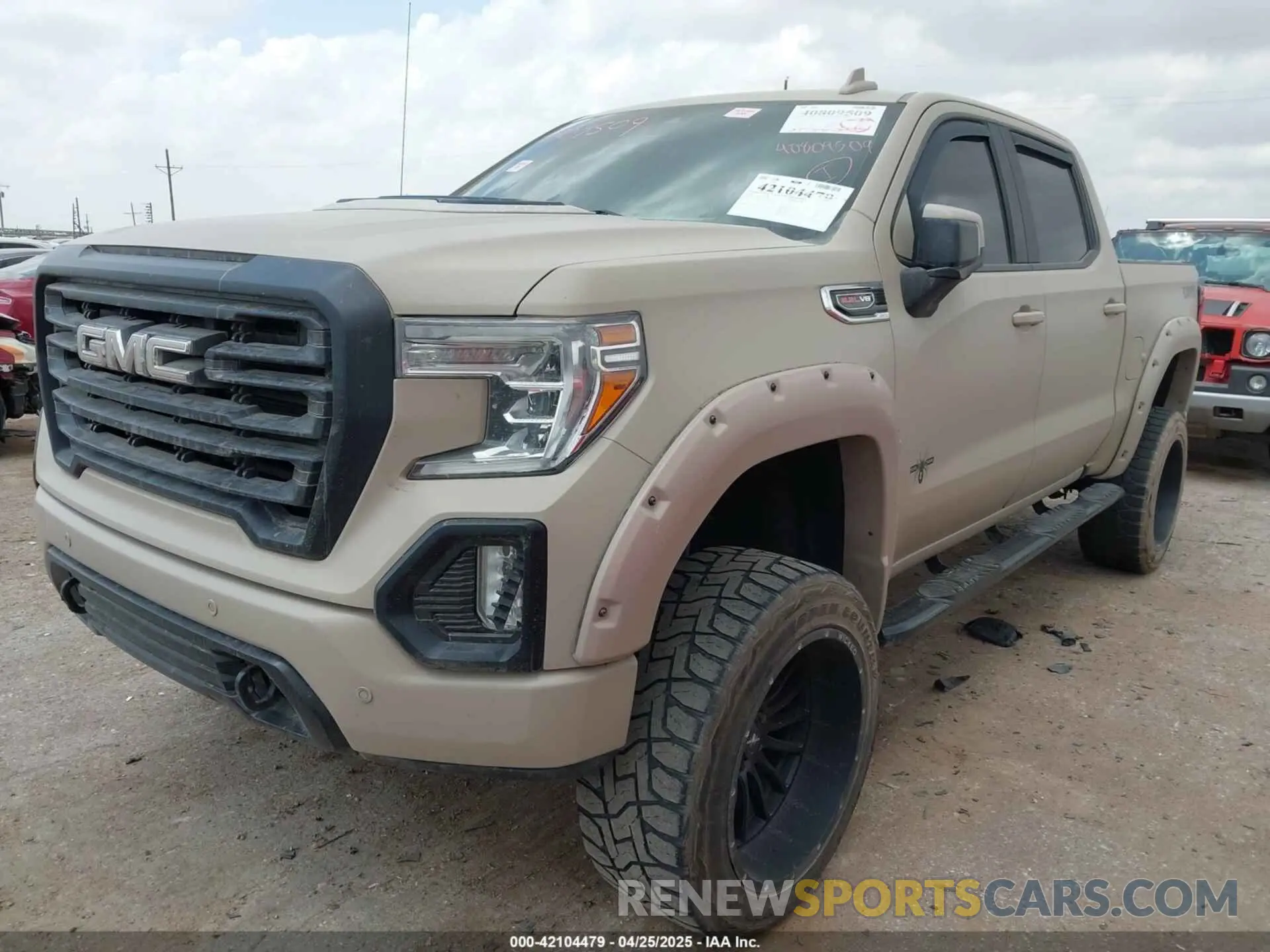 2 Фотография поврежденного автомобиля 1GTU9DEL0LZ229571 GMC SIERRA 1500 2020
