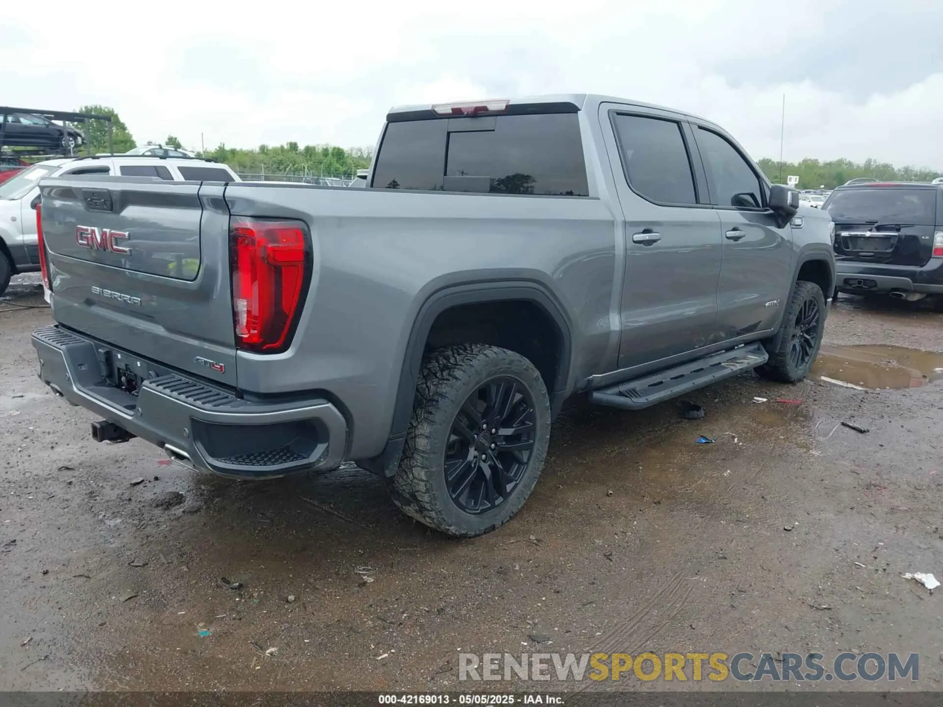 4 Фотография поврежденного автомобиля 1GTU9EET2LZ191346 GMC SIERRA 1500 2020