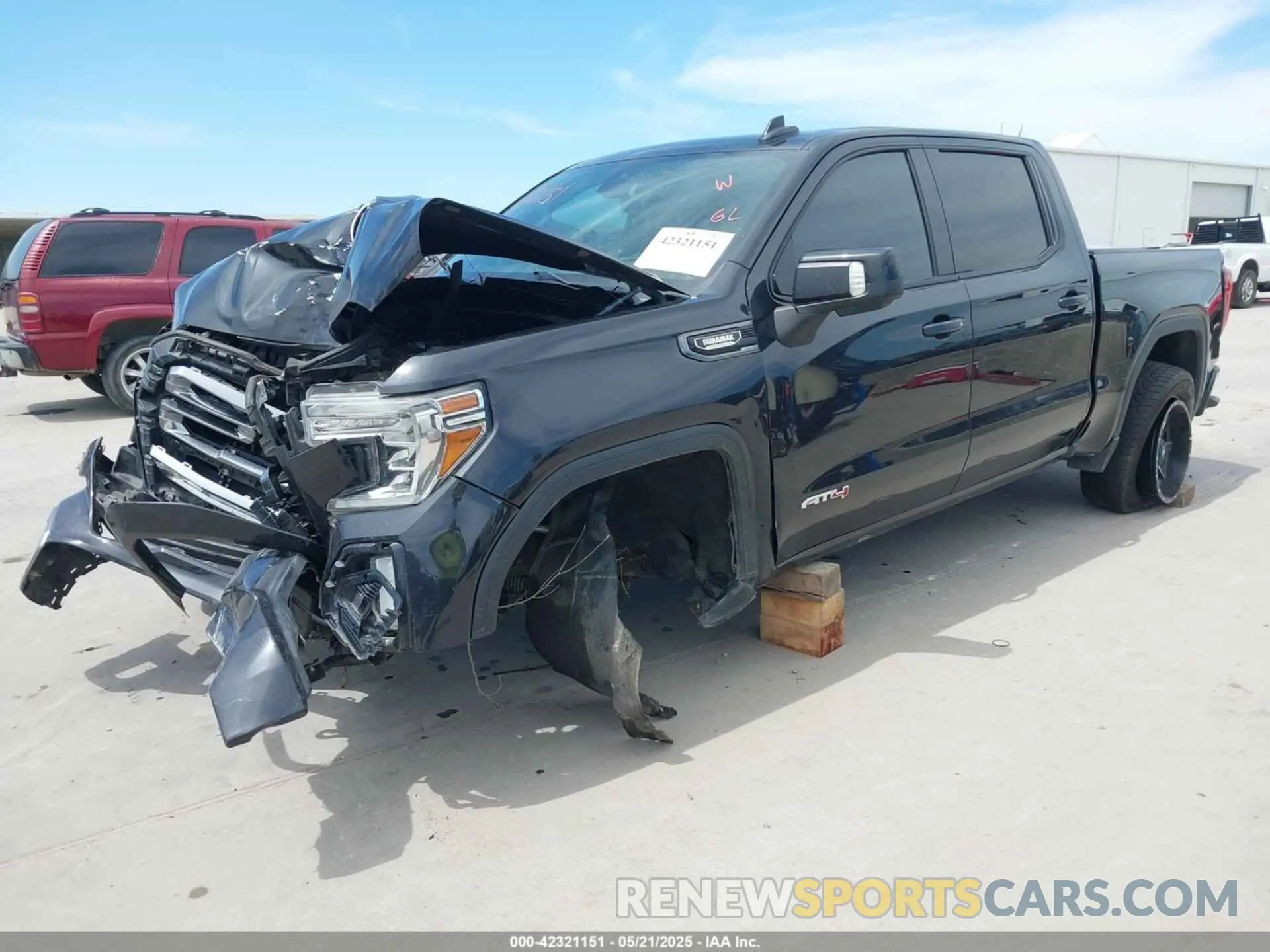 2 Фотография поврежденного автомобиля 1GTU9EET3LZ273845 GMC SIERRA 1500 2020