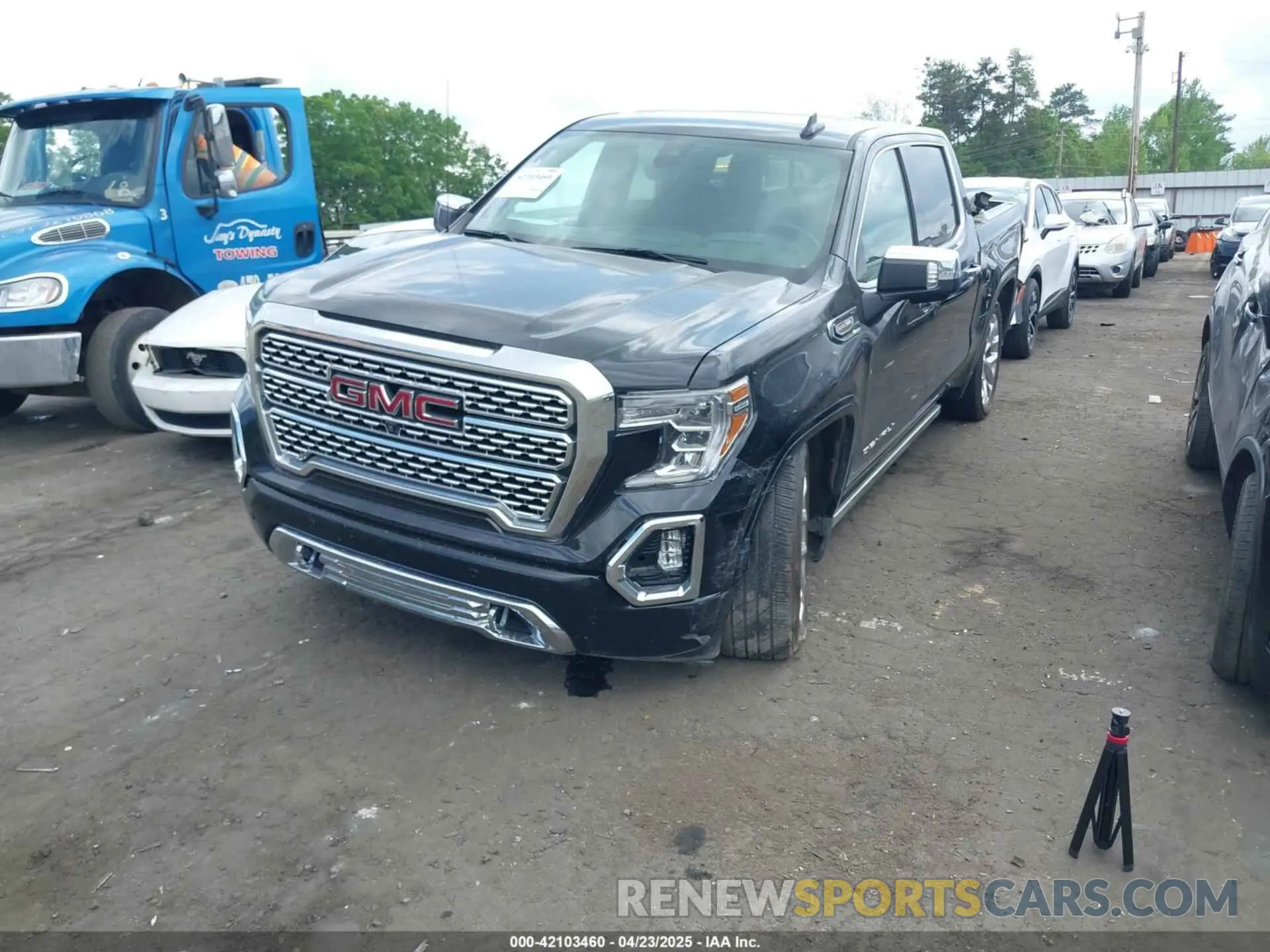 2 Фотография поврежденного автомобиля 1GTU9FEL4LZ212669 GMC SIERRA 1500 2020