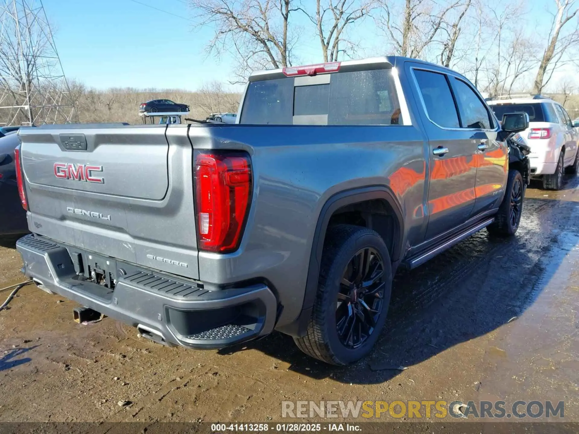 4 Фотография поврежденного автомобиля 1GTU9FEL9LZ341555 GMC SIERRA 1500 2020