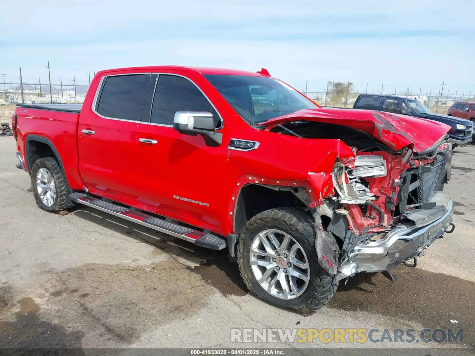 1 Фотография поврежденного автомобиля 3GTU9DED6LG128611 GMC SIERRA 1500 2020