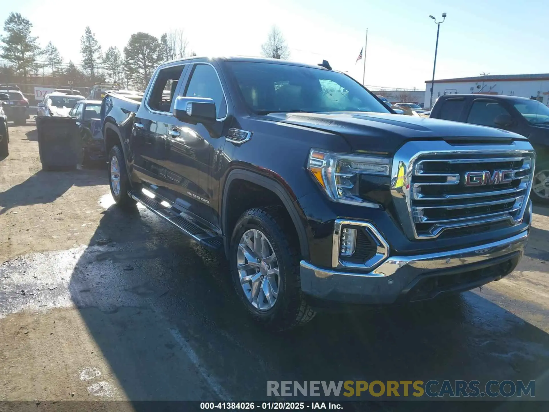 1 Фотография поврежденного автомобиля 3GTU9DEDXLG160073 GMC SIERRA 1500 2020