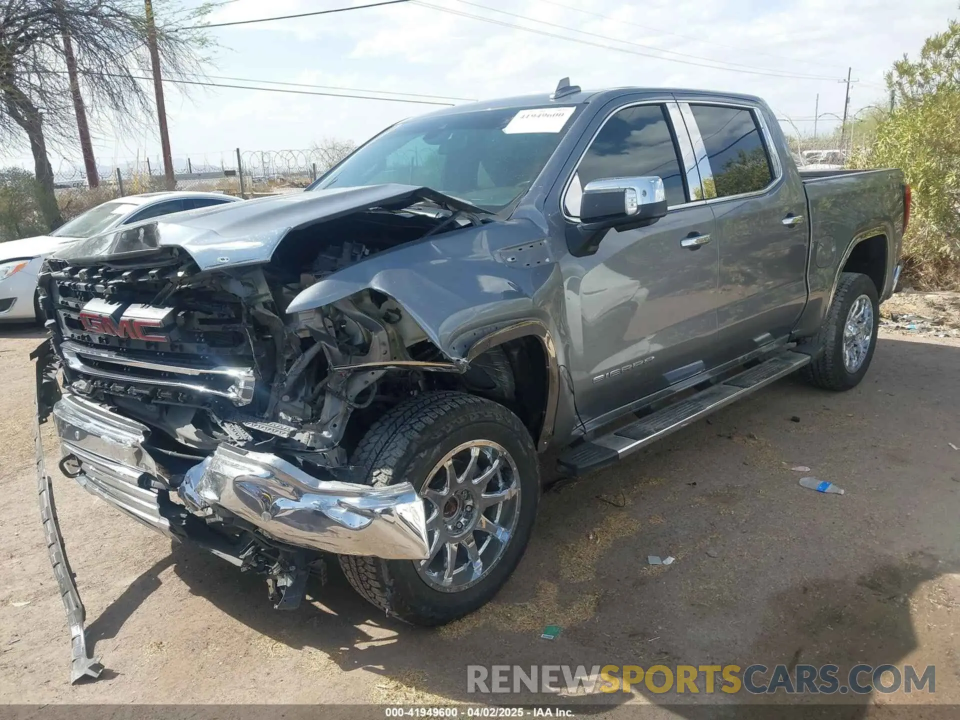 2 Фотография поврежденного автомобиля 3GTU9DEL7LG230653 GMC SIERRA 1500 2020